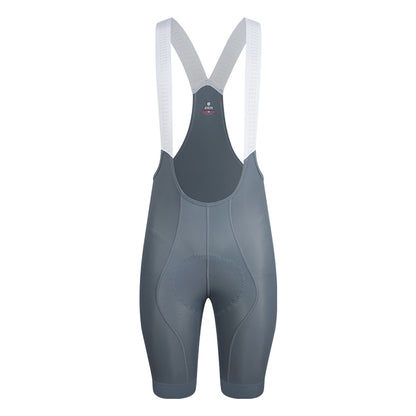NOVA PRO GREY MEN'S BIB SHORTS