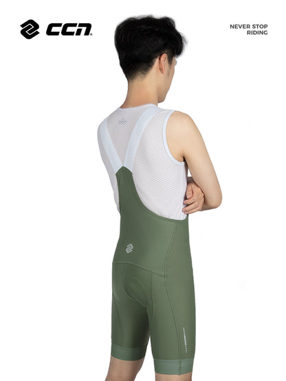 NOVA PRO BLACKISH GREEN MEN'S BIB SHORTS