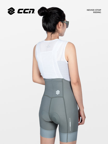 BSW WOMENS BIB SHORTS GREY