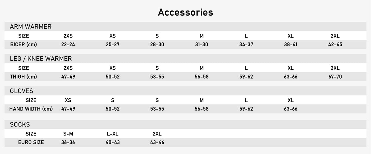 Men's Apparel Sizing Guide - Find Your Perfect Fit