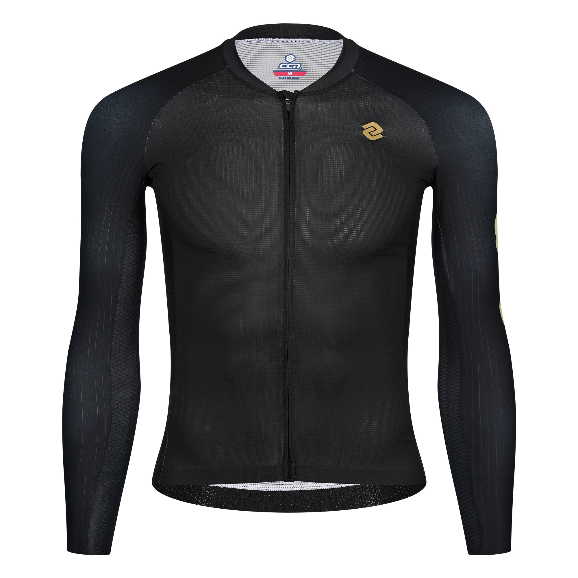 PRO MEN'S LONG SLEEVE JERSEY BLACK