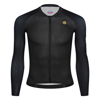 PRO MEN'S LONG SLEEVE JERSEY BLACK