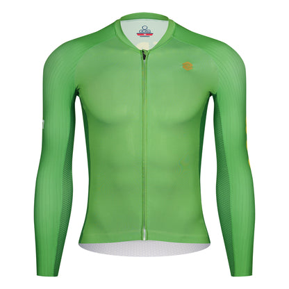 PRO MEN'S LONG SLEEVE JERSEY GREEN