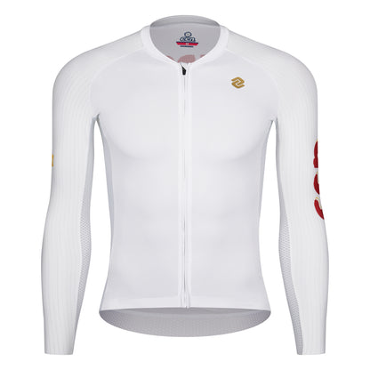 PRO MEN'S LONG SLEEVE JERSEY WHITE