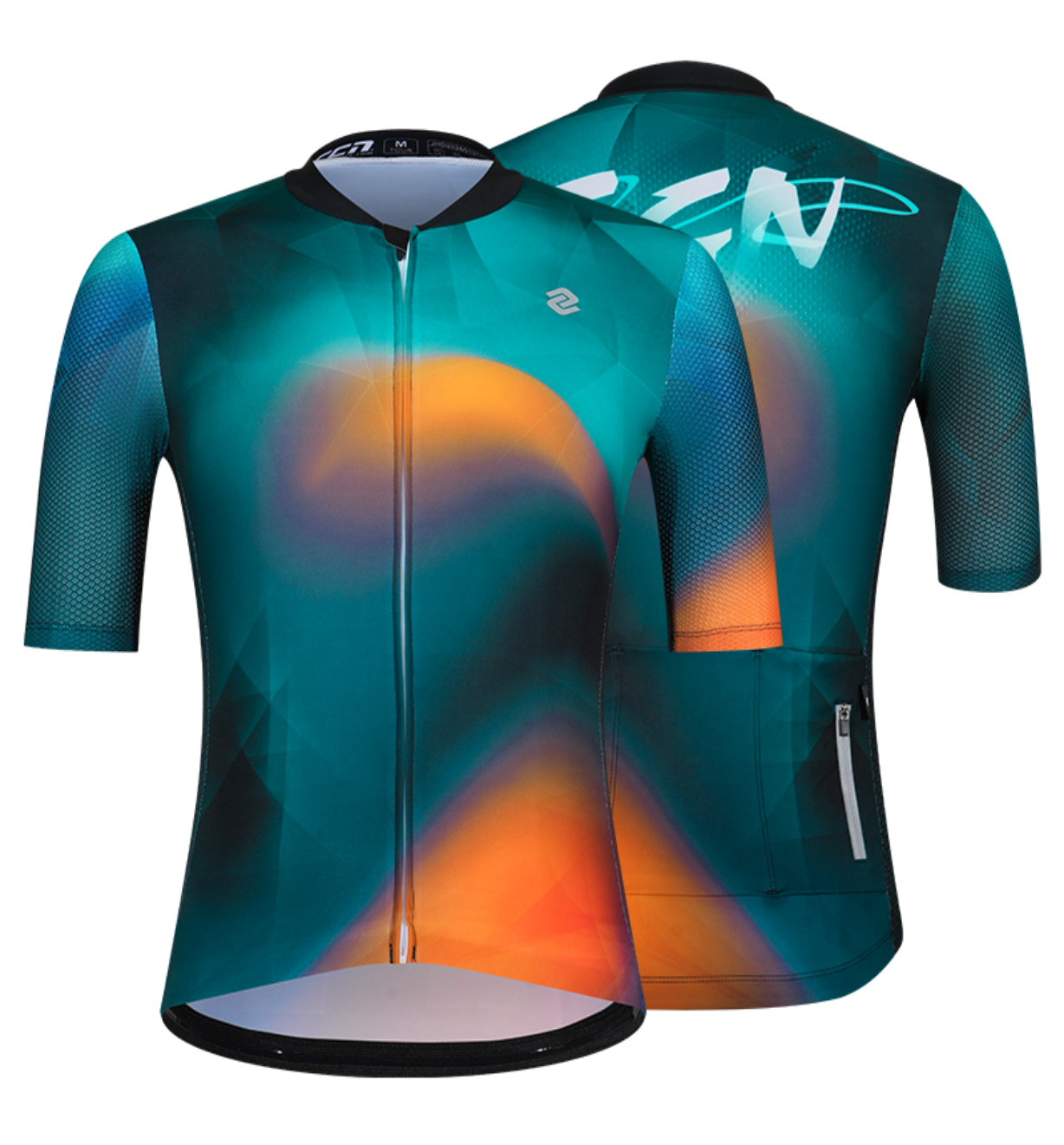 TOUR SS JERSEY MEN BLUEISH ORANGE