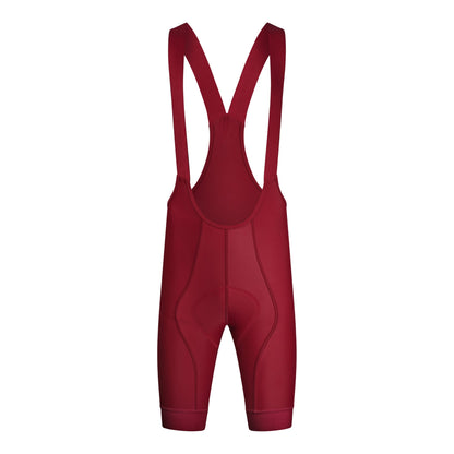 NOVA PRO BURGUNDY MEN'S BIB SHORTS