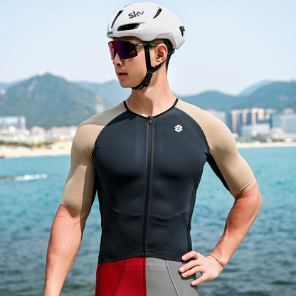 SEW-FREE CONTRAST MEN'S JERSEY