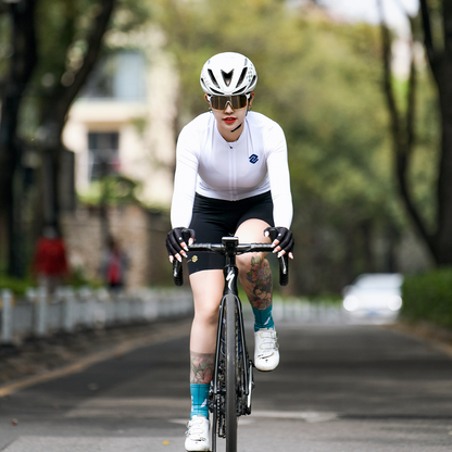 SWEET WHITE WOMEN'S LONG SLEEVE JERSEY