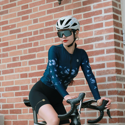 VICTORIA LSW NAVY WOMEN'S LONG SLEEVE JERSEY